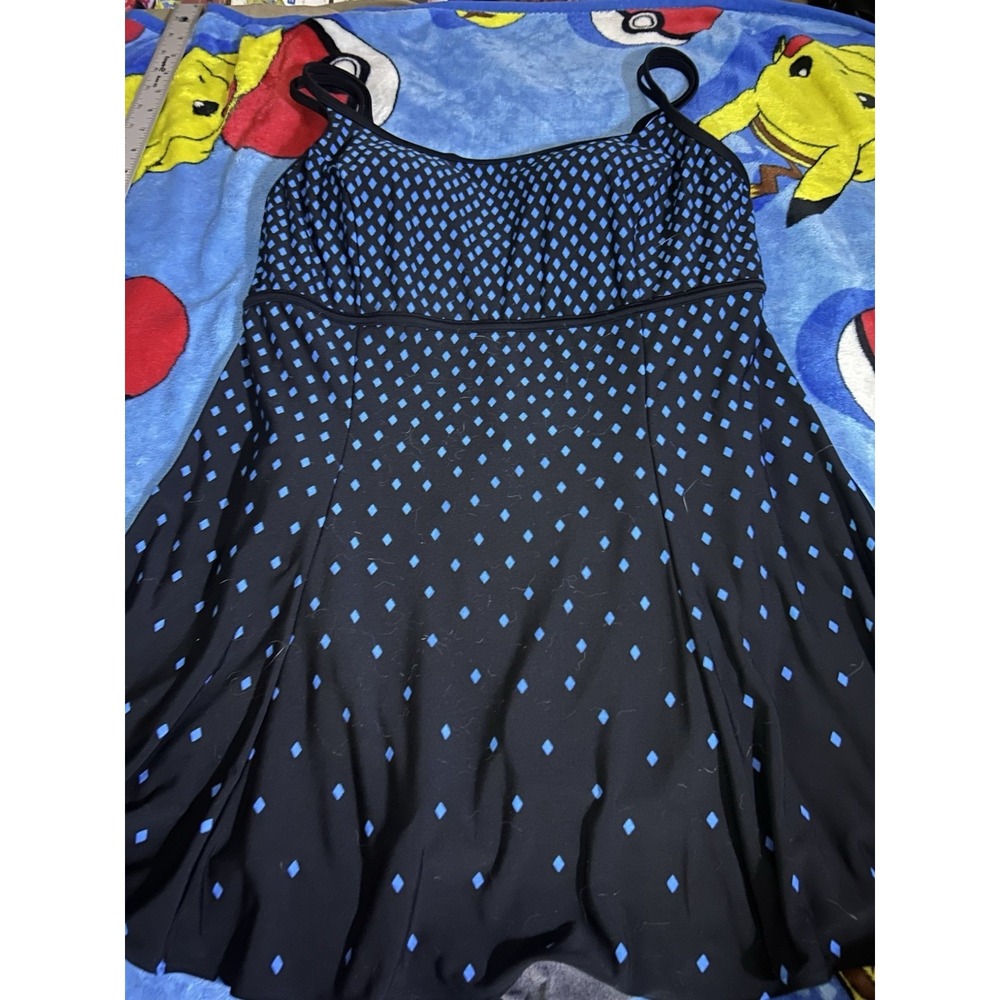 Great Lengths Swimsuit Size 12! Swim Dress! One Piece! Tummy Control!